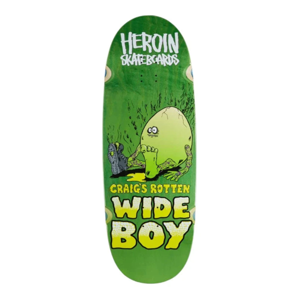 HEROIN CRAIG QUESTIONS ROTTEN WIDE BOY DECK - 10.75"