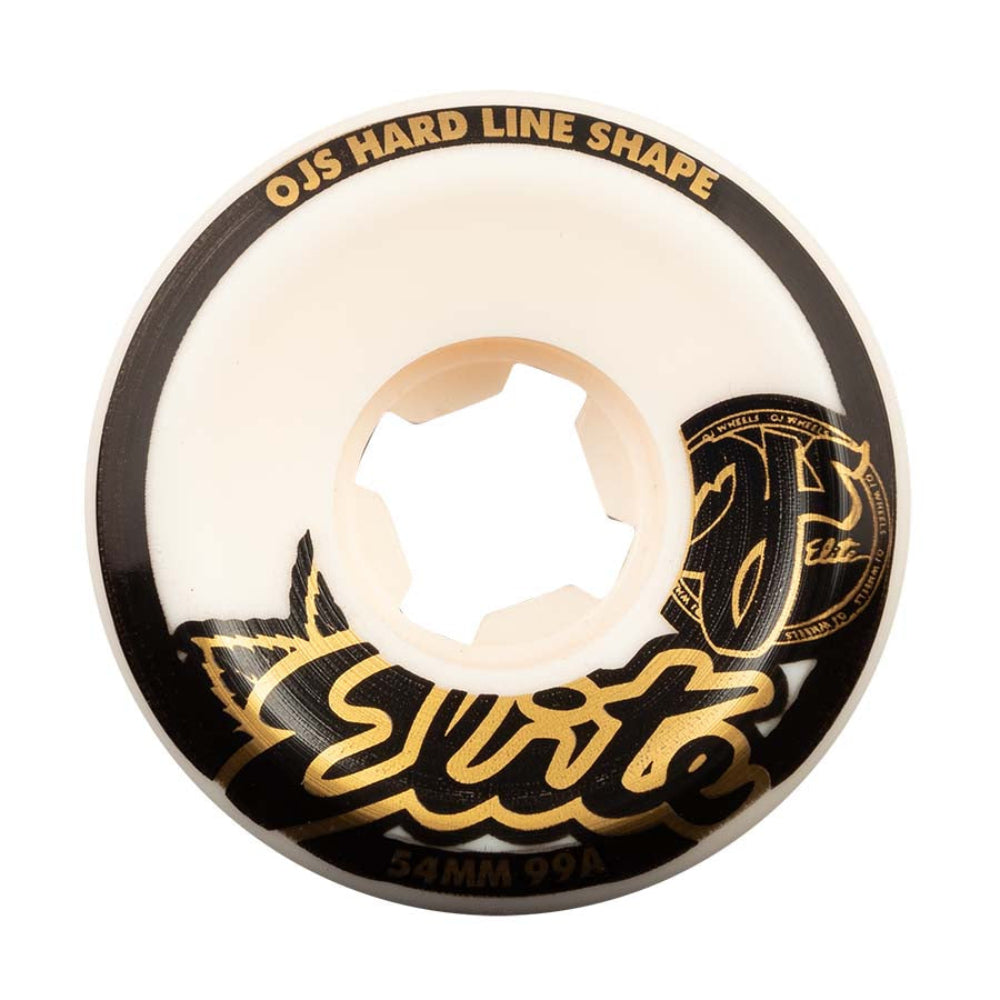 OJ 54MM ELITE HARDLINE 99A SKATEBOARD WHEELS 4PK