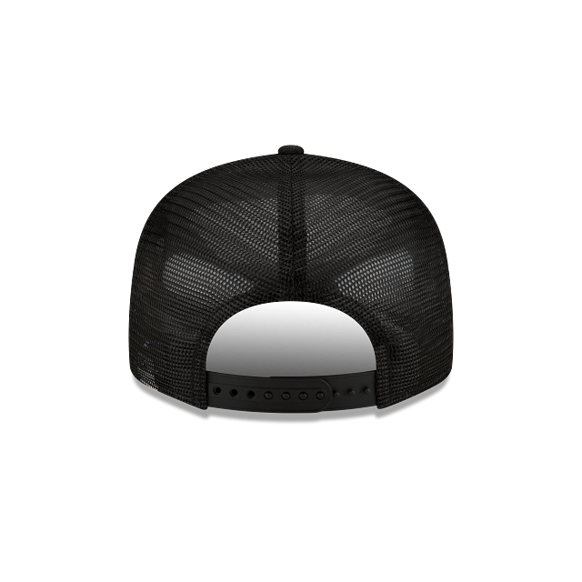 USA SOCCER NATIONAL TEAM 9FIFTY NEW ERA MESH TRUCKER BLACK/RED SNAPBACK HAT