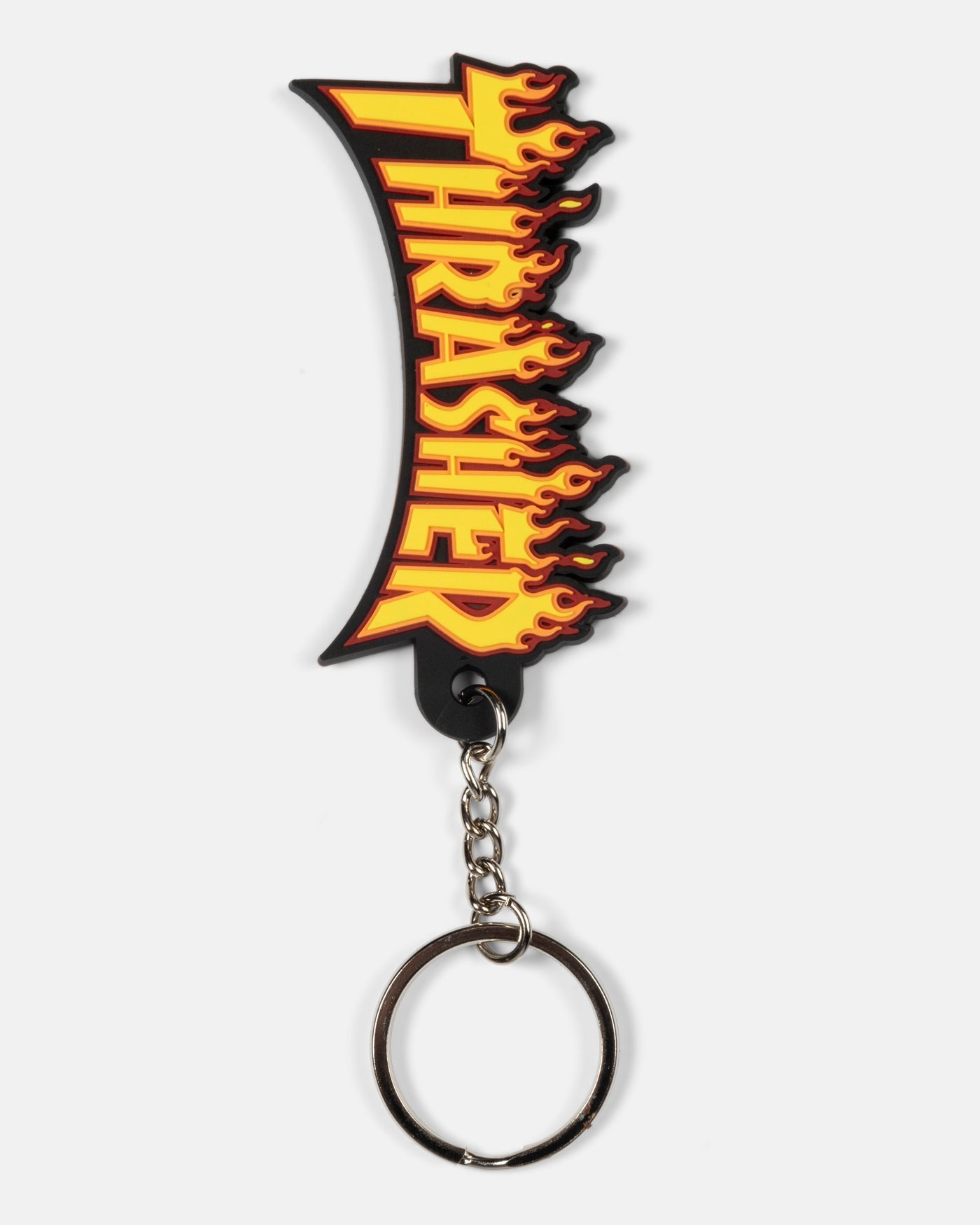 THRASHER FLAME LOGO KEYCHAIN