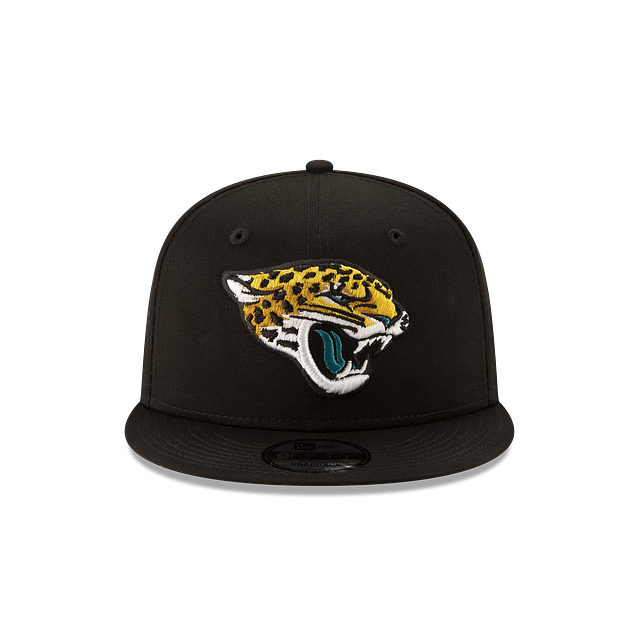 JACKSONVILLE JAGUARS 9FIFTY NEW ERA BLACK SNAPBACK HAT