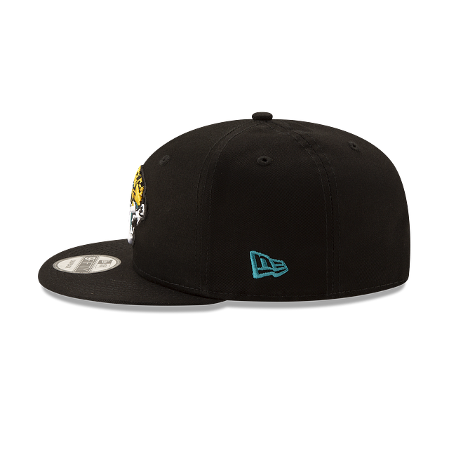 JACKSONVILLE JAGUARS 9FIFTY NEW ERA BLACK SNAPBACK HAT