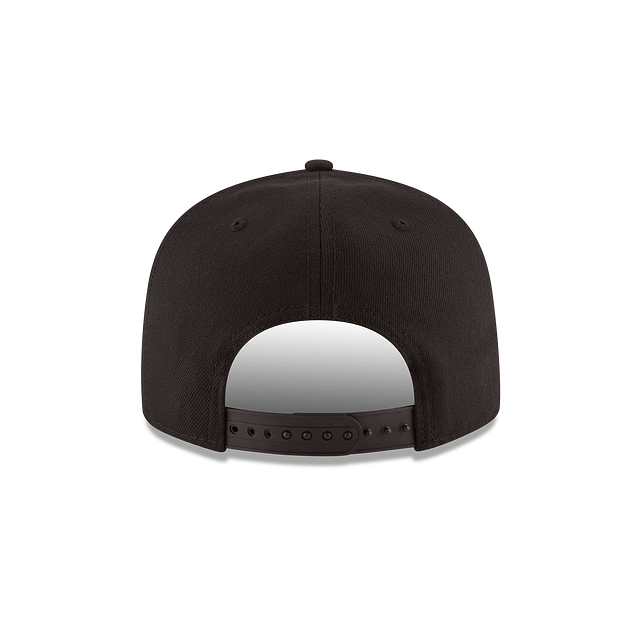 MINNESOTA VIKINGS 9FIFTY NEW ERA BLACK AND WHITE SNAPBACK HAT