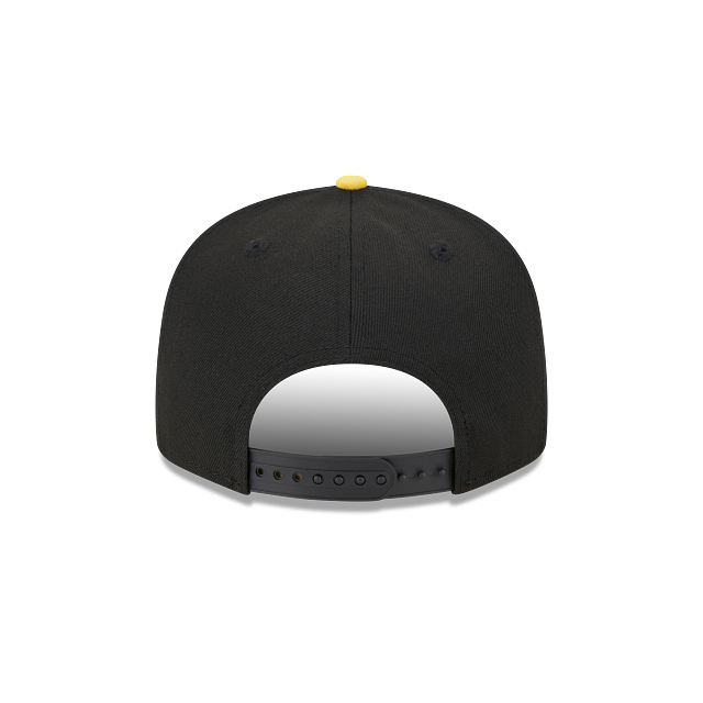 PITTSBURGH PIRATES 9FIFTY MLB NEW ERA BLACK SNAPBACK HAT