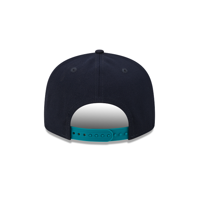 SEATTLE MARINERS 9FIFTY MLB NEW ERA NAVY/WHITE/TEAL SNAPBACK HAT