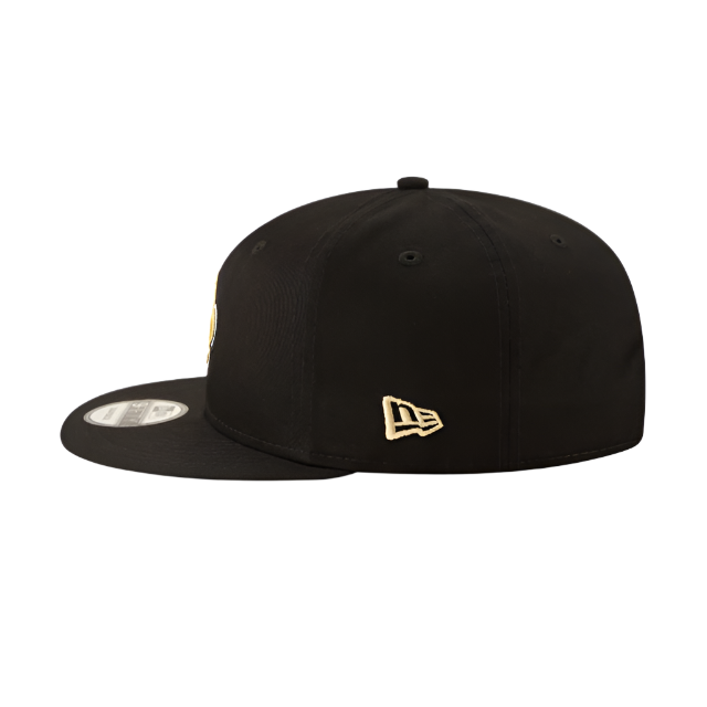 NEW ORLEANS SAINTS 9FIFTY NEW ERA BLACK AND GOLD SNAPBACK HAT