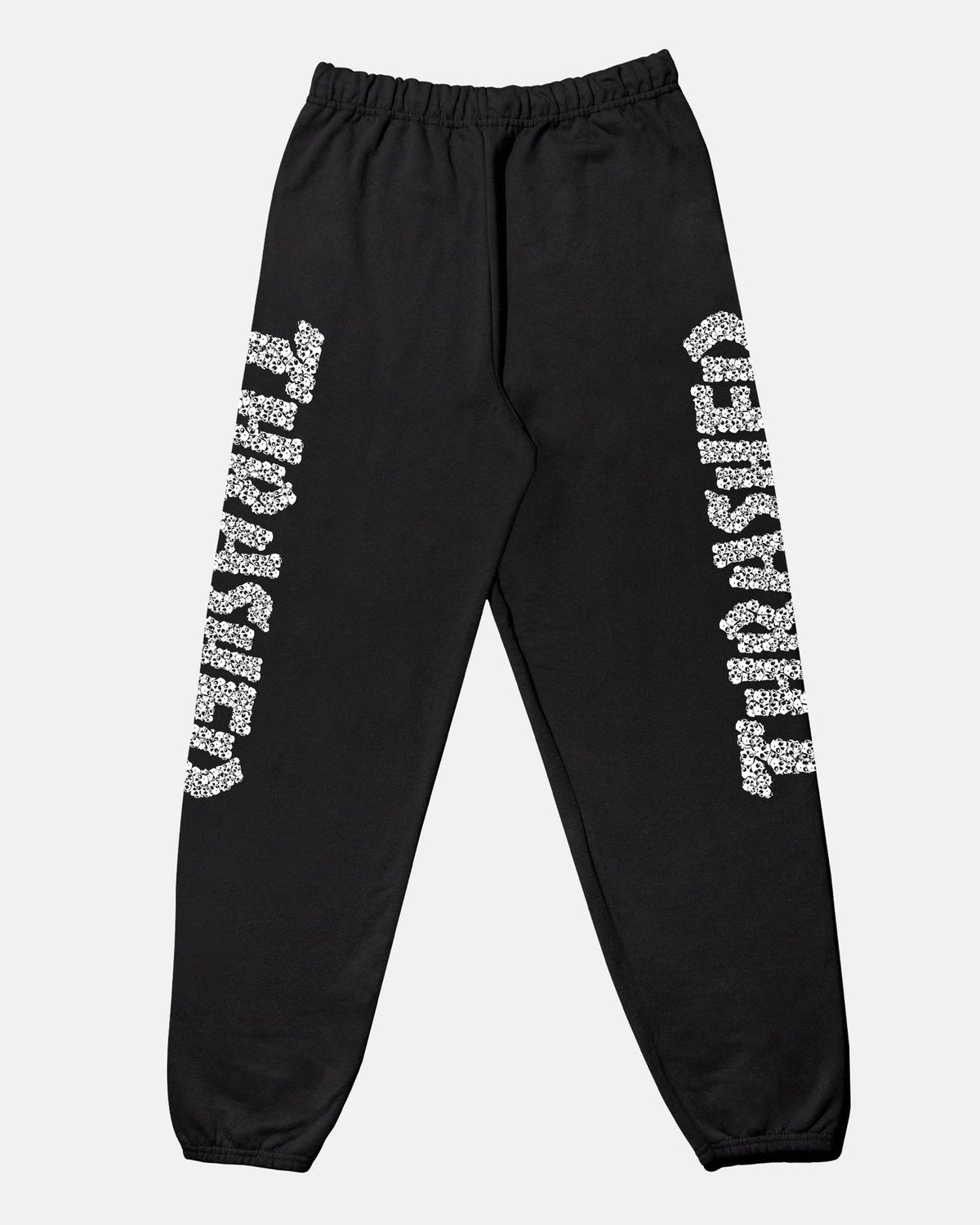 THRASHER SKULL SWEATPANTS - BLACK