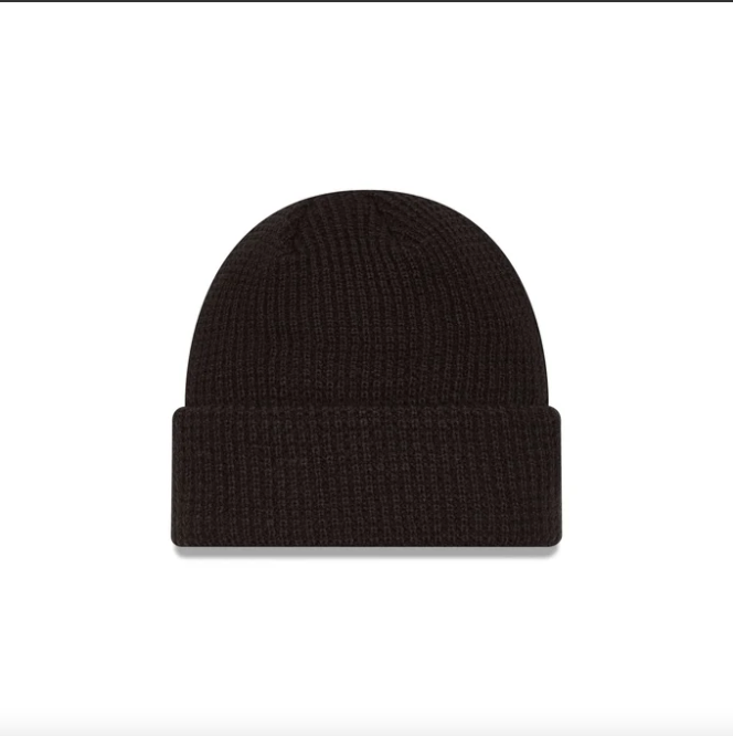 NEW ERA LOS ANGELES KINGS WAFFLE KNIT BLACK BEANIE