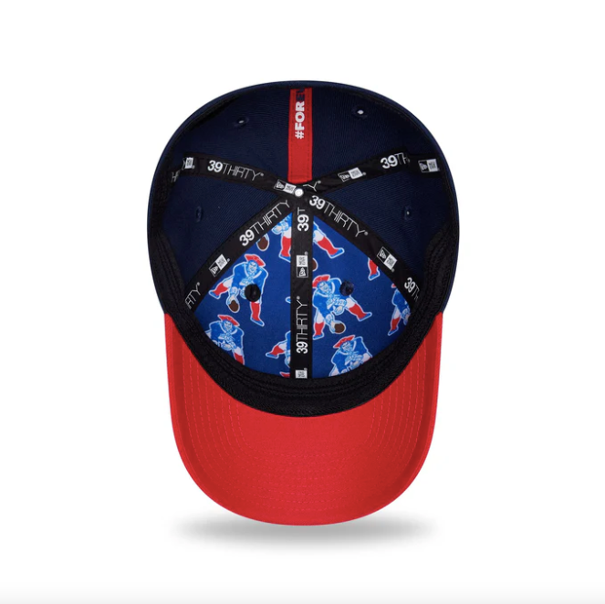 NEW ENGLAND PATRIOTS 9FORTY M-CROWN 2026 DRAFT NEW ERA 2TONE SNAPBACK HAT