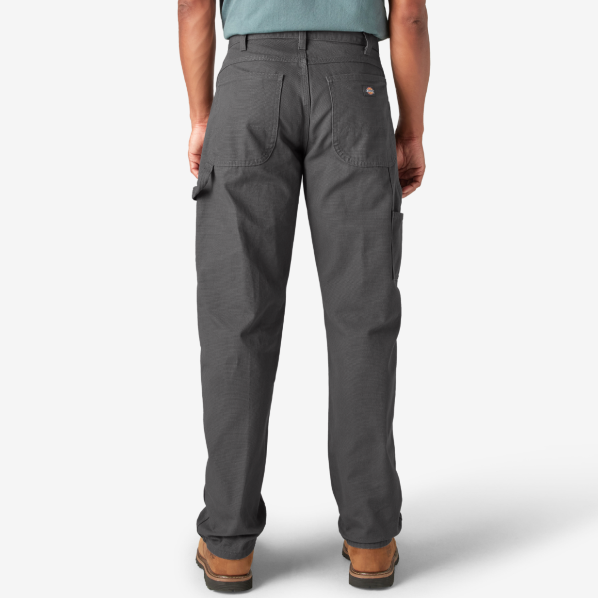 DICKIES Relaxed Fit Heavyweight Duck Carpenter Pants Slate Grey (RSL)