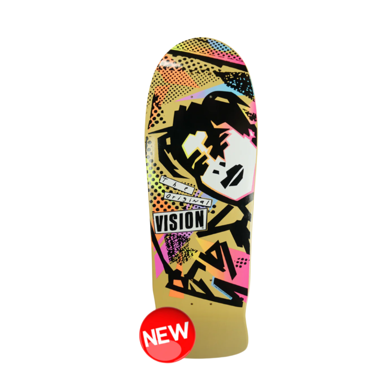 VISION MARK GONZALES FACES MODERN CONCAVE TAN DIP DECK - 10.0" x 30.25"