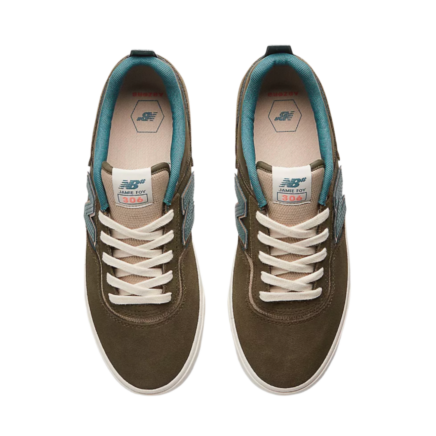 NEW BALANCE NUMERIC JAMIE FOY GREEN / BLUE SHOE - 306BOY