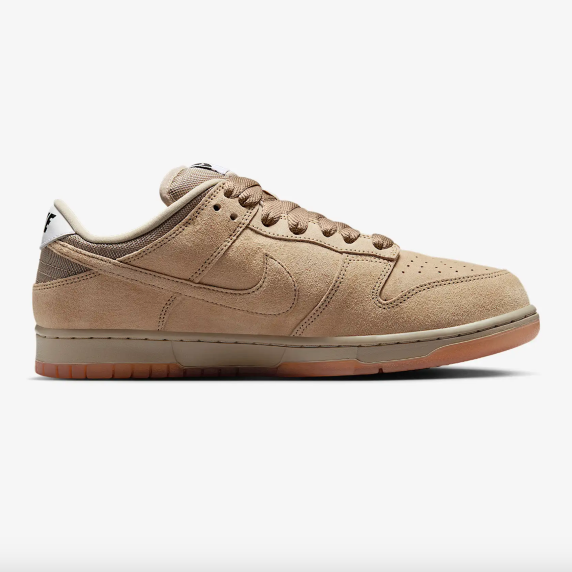 NIKE SB DUNK PARACHUTE BEIGE LOW PRO B SKATE SHOES