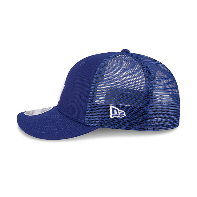LOS ANGELES DODGERS 9FIFTY NEW ERA LOW PROFILE BLUE MESH SNAPBACK HAT