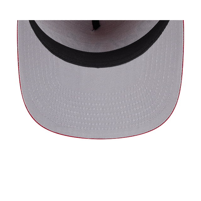 DETROIT RED WINGS 9FIFTY A-FRAME NEW ERA NHL RED SCRIPT SNAPBACK HAT