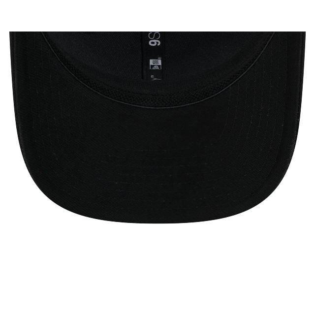 SAN JOSE SHARKS NEW ERA NHL 9SEVENTY BLACK ROPE TRUCKER SNAPBACK HAT