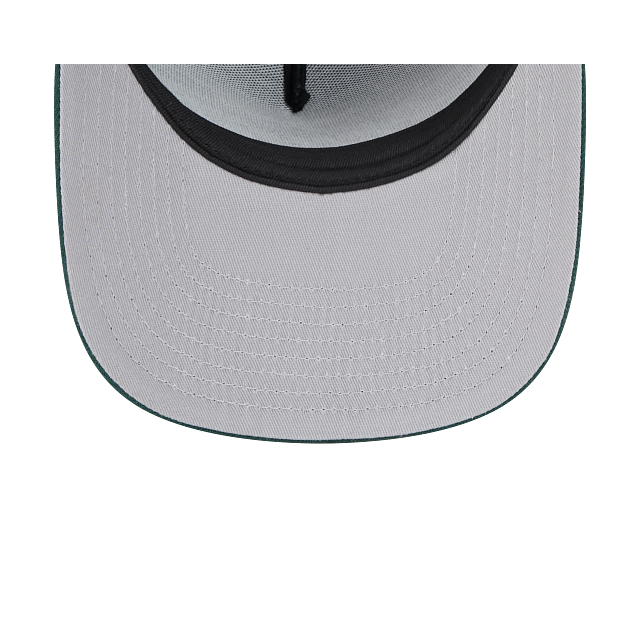 MINNESOTA WILD 9FIFTY A-FRAME NEW ERA NCAA GREEN SCRIPT SNAPBACK HAT