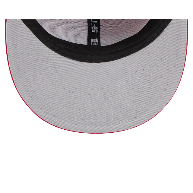 WASHINGTON CAPITALS NEW ERA NHL 59FIFTY RED FITTED HAT