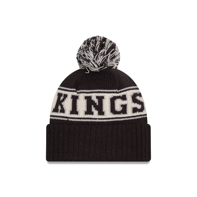 NEW ERA LOS ANGELES KINGS RETRO KNIT POM BEANIE