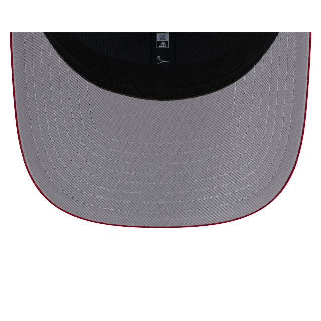 ANAHEIM ANGELS NEW ERA 9SEVENTY RED SNAPBACK TRUCKER HAT