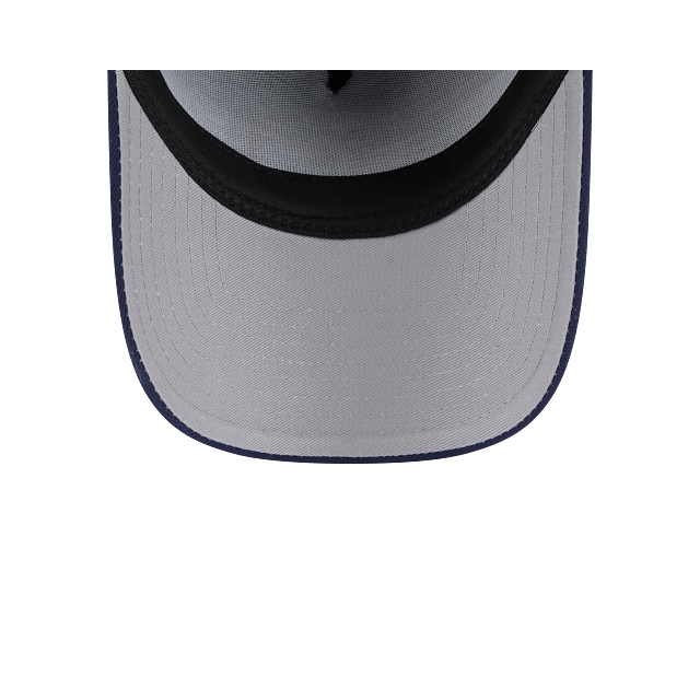 COLUMBUS BLUE JACKETS NEW ERA 9FORTY A-FRAME NAVY SNAPBACK HAT