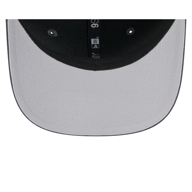 LAS VEGAS KNIGHTS NEW ERA NHL 9SEVENTY ADJUSTABLE GREY SNAPBACK HAT