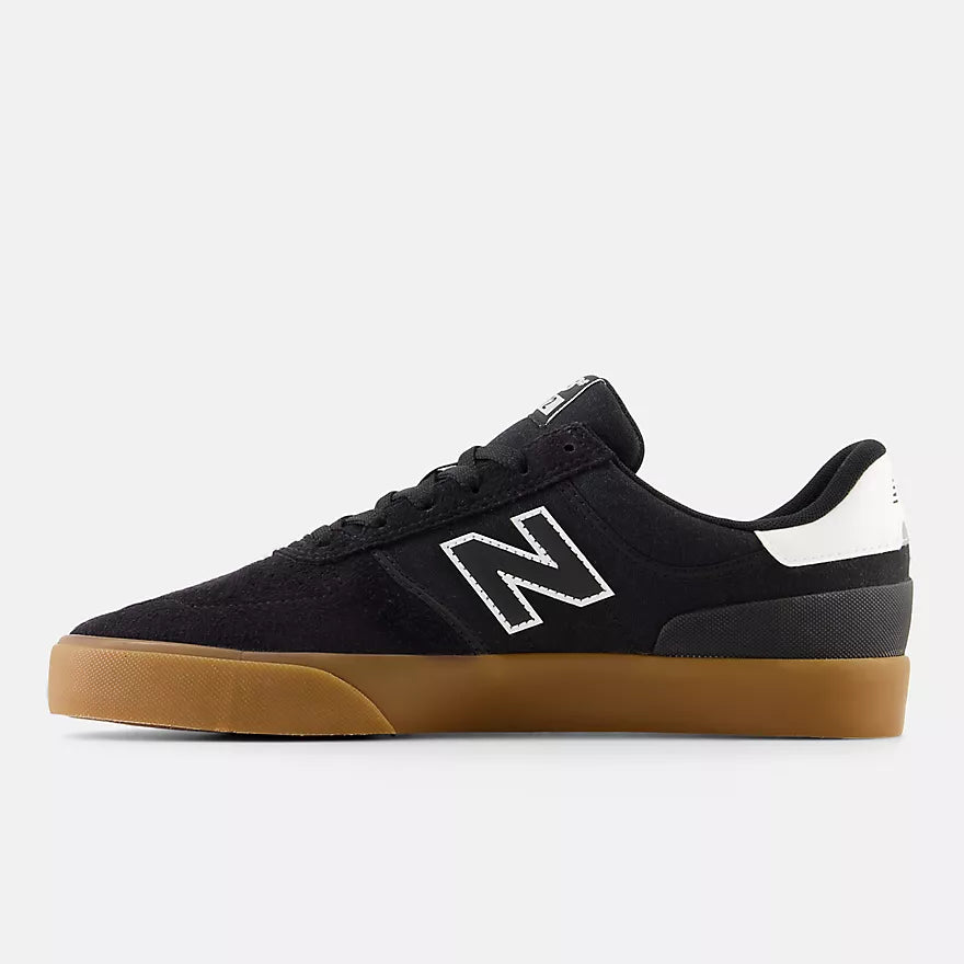 NEW BALANCE NUMERIC 272 BLACK WHITE GUM SHOE - 272SYN