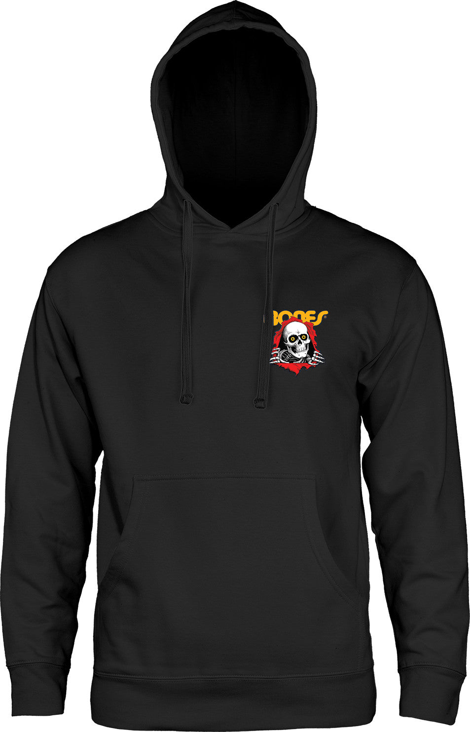 POWELL PERALTA BONES RIPPER HOODIE - BLACK
