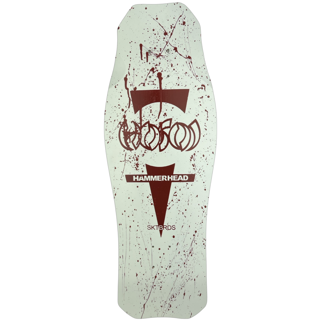 HOSOI HALLOWEEN LIMITED EDITION OG HAMMERHEAD WITH BLOOD SPLATTER - 10.5" x 31"