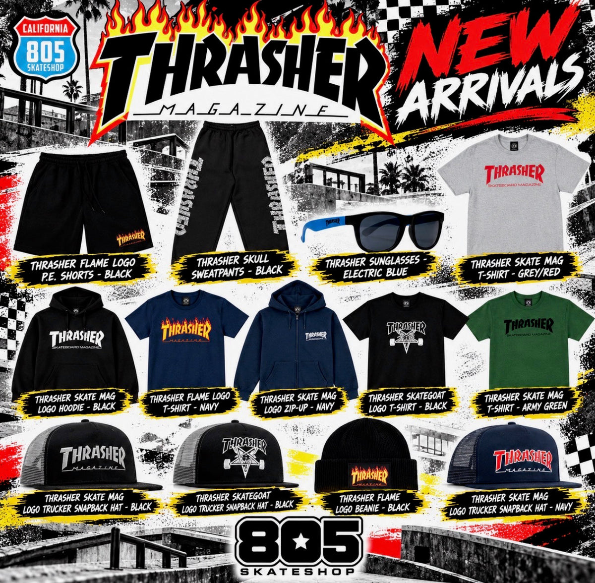NEW THRASHER ARRIVALS