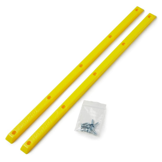 PSYCHO SKATEBOARD RAILS YELLOW