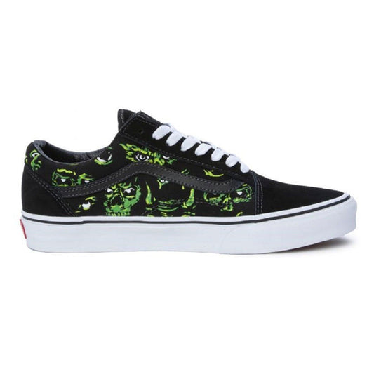 VANS OLD SKOOL EYES IN THE DARK BLACK / GREEN