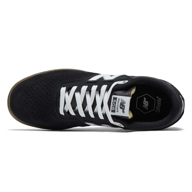 NEW BALANCE NUMERIC WESTGATE 508 BLACK/GUM SHOE- 508SBA