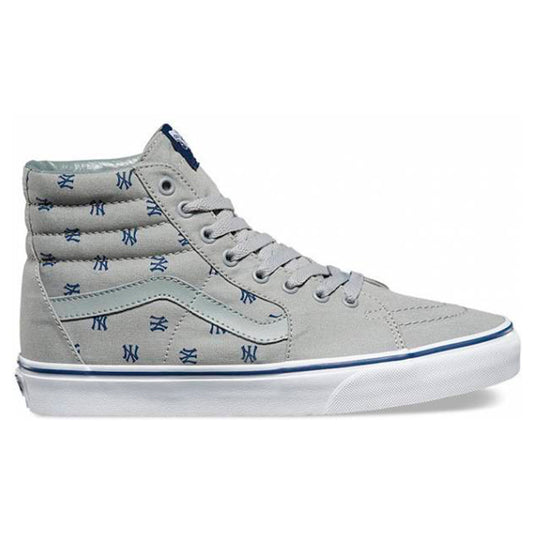 VANS SK8-HI MLB NEW YORK YANKEES GRAY SHOE