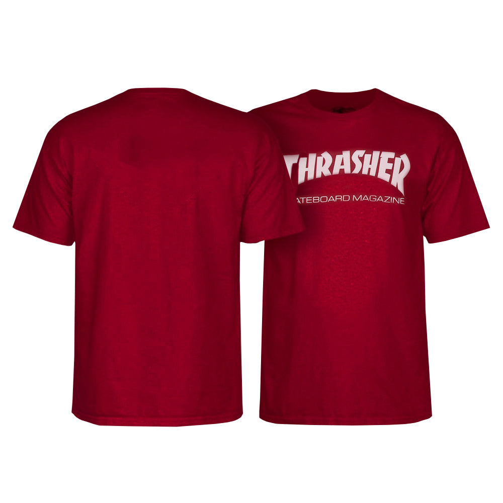 Thrasher Skate Mag T-Shirt Maroon