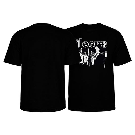 The Doors MT Logo Care Content Black T-Shirt