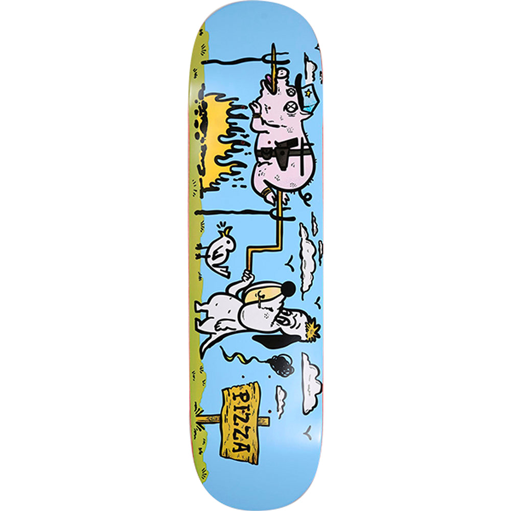 PIZZA BBQ PIZZA DECK-8.375"