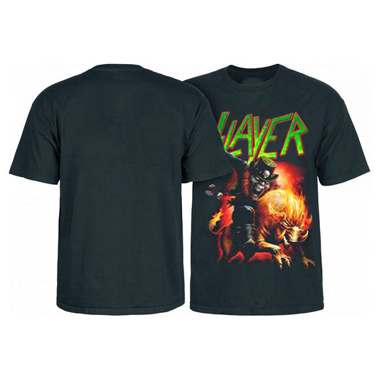 SLAYER "HELL BEAST" T-SHIRT - BLACK