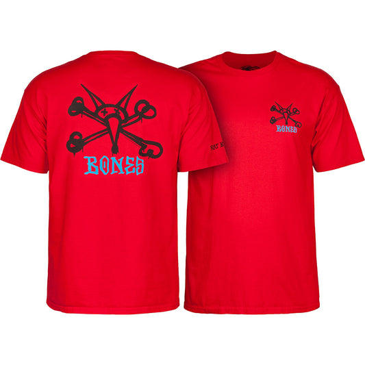 Powell Peralta Rat Bones T-Shirt Red