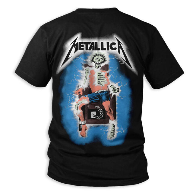 METALLICA RIDE THE LIGHTNING T-SHIRT - BLACK