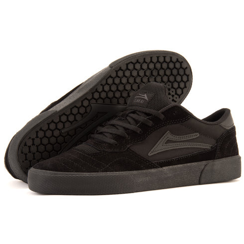 LAKAI CAMBRIDGE - BLACK/REFLECTIVE SUEDE