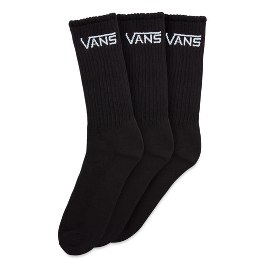 VANS CLASSIC CREW SOCKS - BLACK