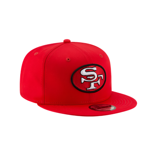 SAN FRANCISCO 49ERS 9FIFTY NFL NEW ERA RED SNAPBACK HAT