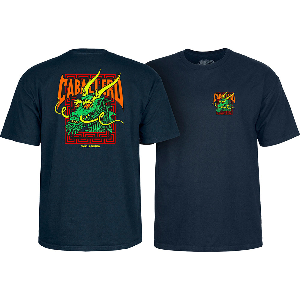 Powell Peralta Steve Caballero Street Dragon T-shirt - Navy