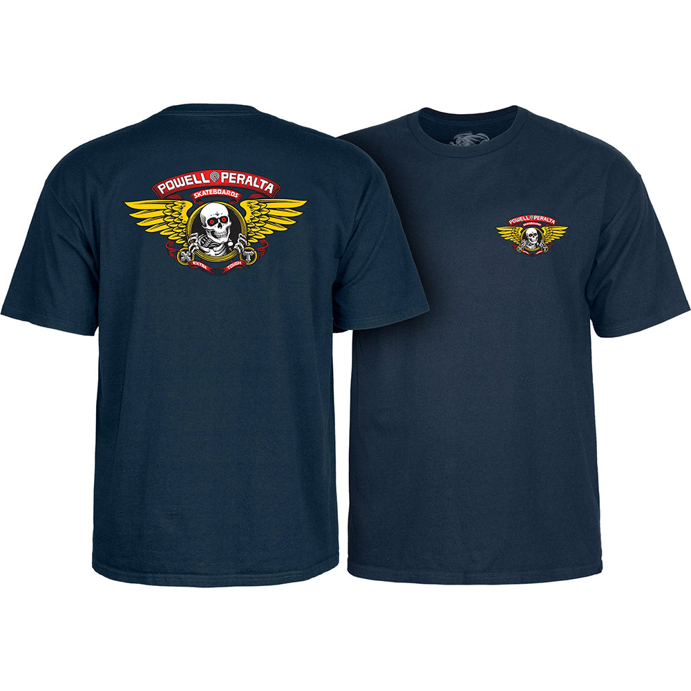 Powell Peralta Winged Ripper T-Shirt Navy