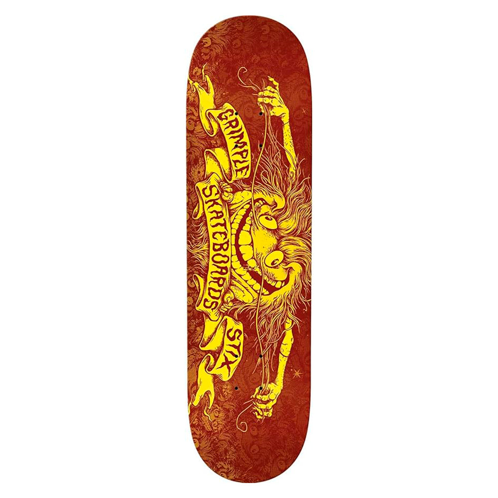 ANTIHERO GRIMPLE STIX SKATEBOARD DECK- 8.25"