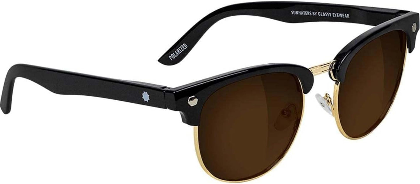 GLASSY SUN HATERS MORRISON POLARIZED BLACK/BROWN