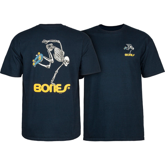 Powell Peralta Skateboarding Skeleton T-Shirt Navy