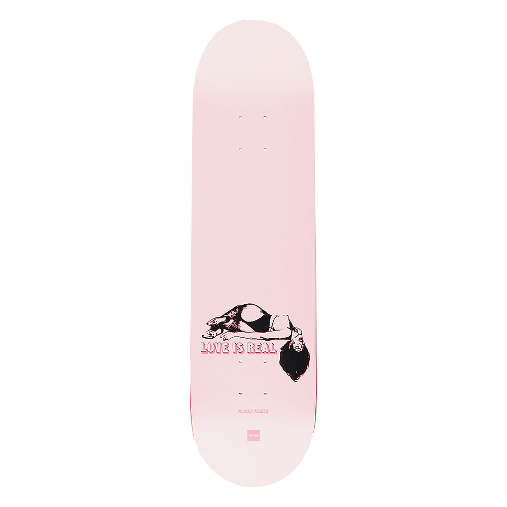 Chocolate Trahan Love Is Real 8.25" Skateboard Deck