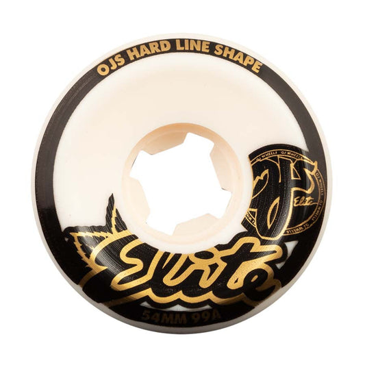OJ 54MM ELITE HARDLINE 99A SKATEBOARD WHEELS 4PK
